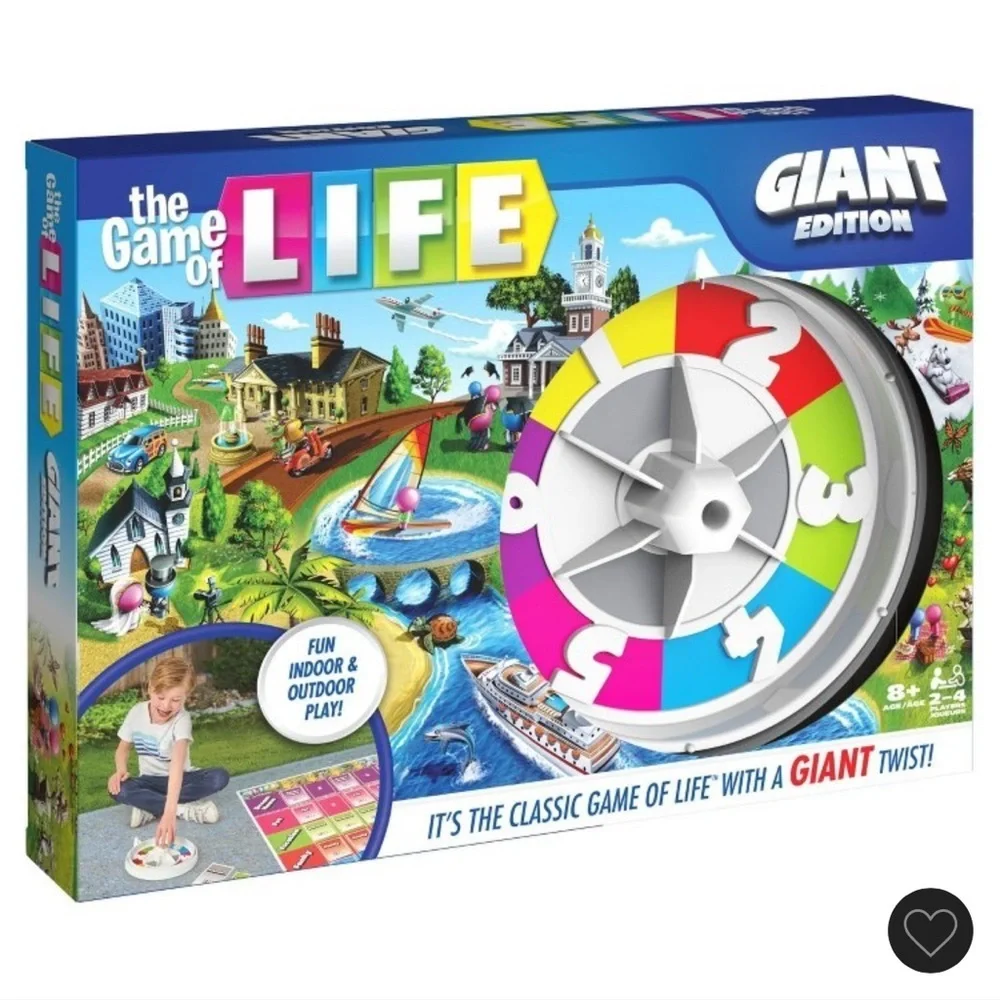 Hasbro The Game of Life Giant Edition - Multicolor
